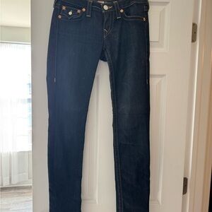 True Religion womens Dark Blue Jeans